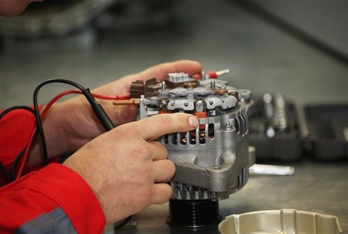 ремонт генератора стартера (12-24 вольт) ДИАГНОСТИКА НА СТЕНДЕ