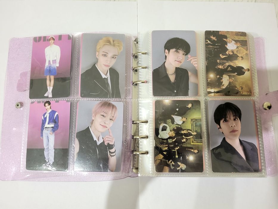 Биндер, заполненный 280 картами