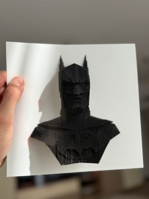 Tablou 3D Batman - decor modern print 3D, idee perfecta de cadou.