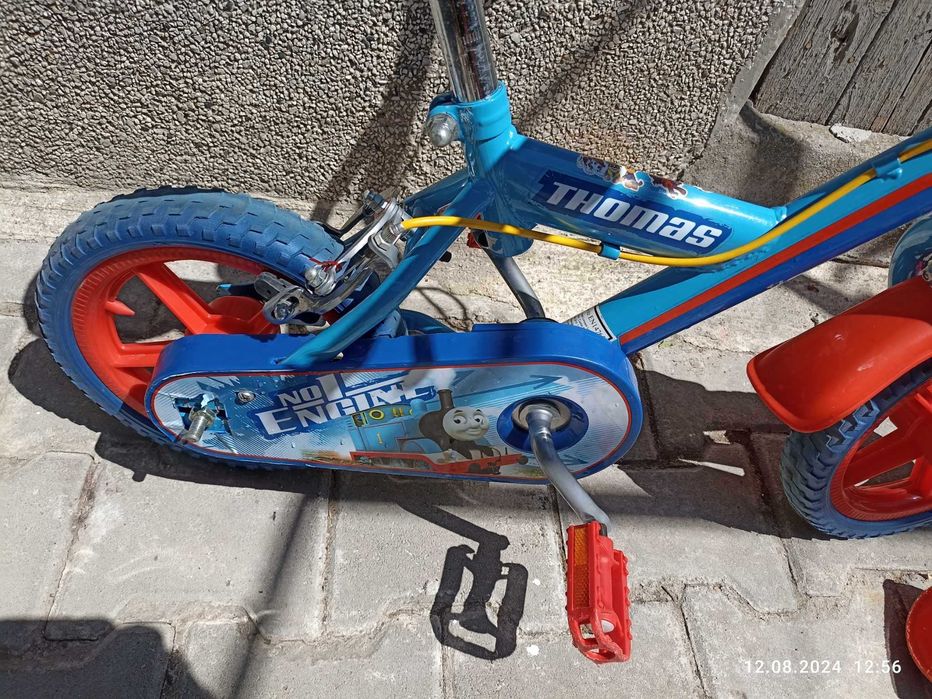 Детско колело / велосипед с влакчето Томас,  12 инча