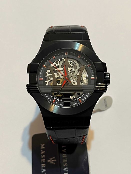 Ceas Maserati Potenza R8821108010 - 1350 lei (automatic; inox; nou)