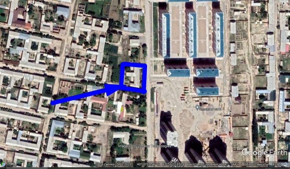 Ҳовли сотилади Олмазор сити