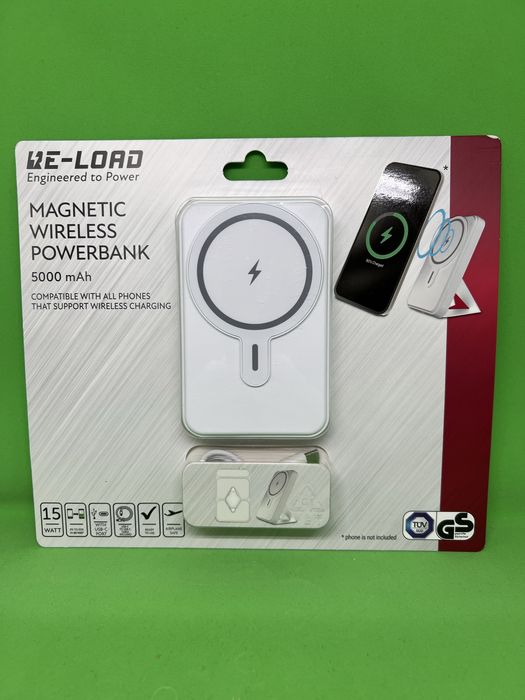 Baterie externă magnetică wireless RE-LOAD