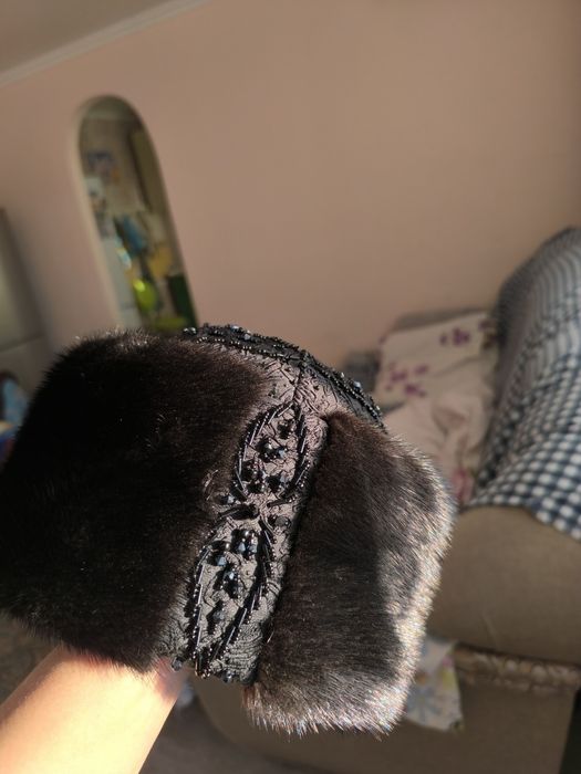 Шапка норка кубанка размер регулируется