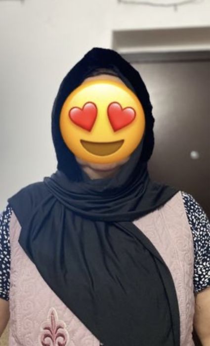 Женская мутон шапка, платок