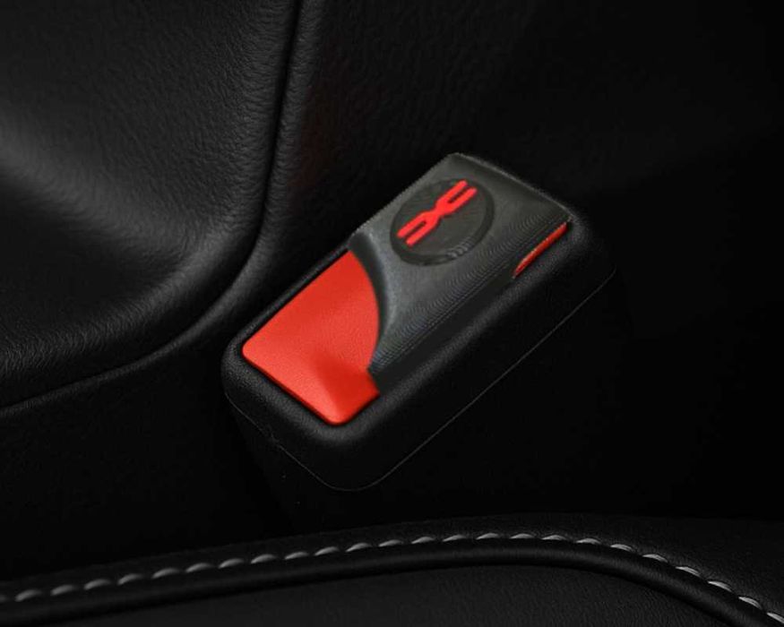 Adaptor (blocare) centura alarma masina, cu logo auto, poze reale