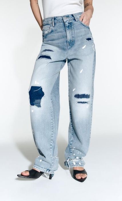 Дънки Зара / Zara 44 размер XL