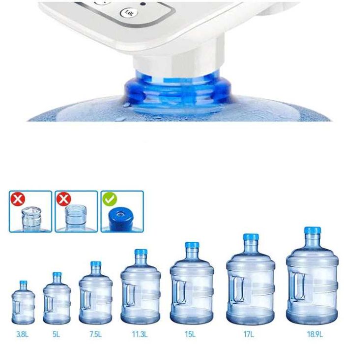 Галон за мин. вода 3л., 5л, 7.5л  с малък, голям отвор