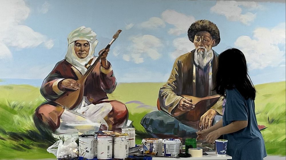 Роспись стен, Интерьерная роспись стен