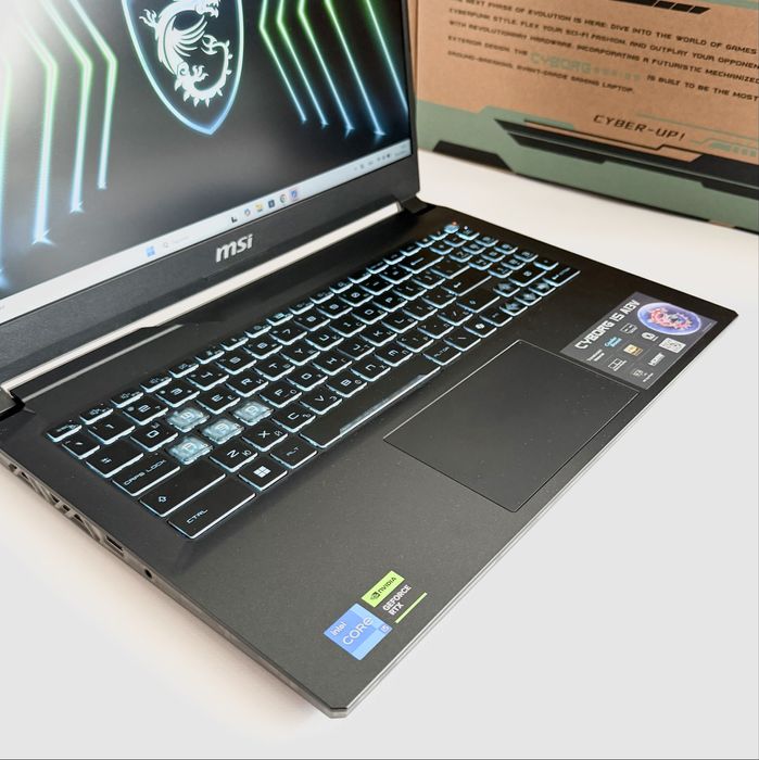 MSI Cyborg 15/144Hz/i5-13420H/RTX 4060/16GB 5200Hz/512GB NVMe