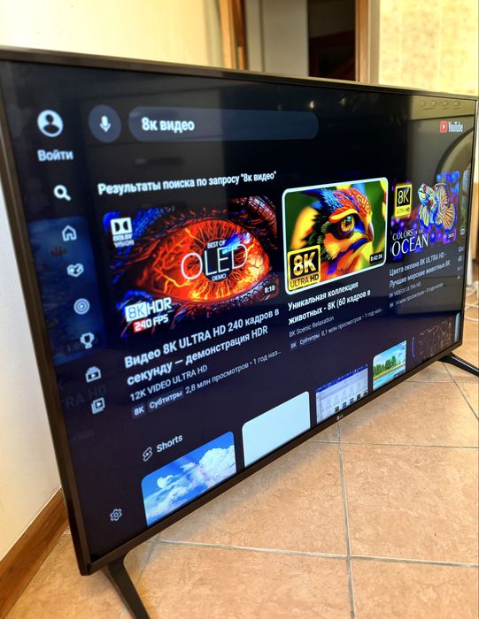 ТЕЛЕВИЗОР КАЧЕСТВО 4К Wi-Fi LG  заводской оригинал