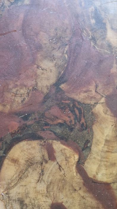 Плот за маса от кестен с епоксидна смола