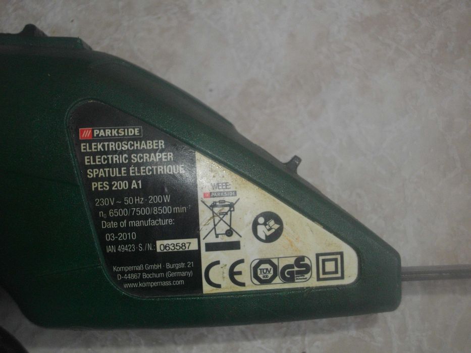 Диск Зачистване Камъни Шмиргел Ел.Длето Шабър Parkside Ножица тръби