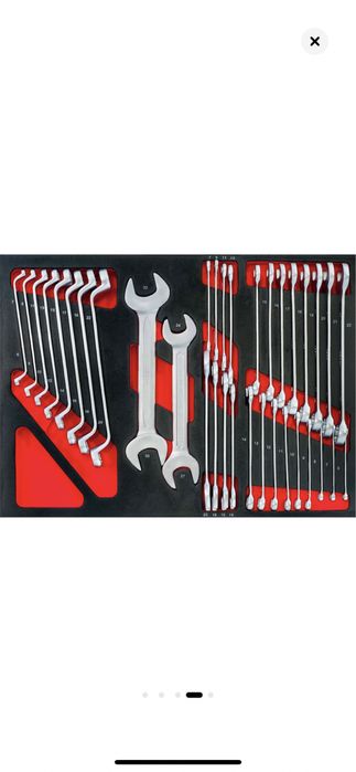 Dulap profesional echipat cu scule Airpress, 217 piese