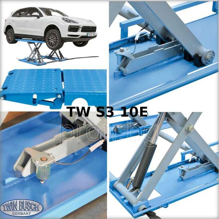 Ножичен подемник 3.0t TWIN BUSCH GERMANY