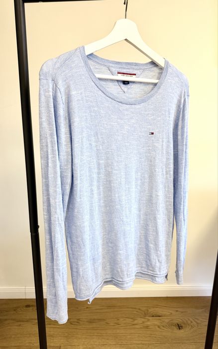 Tommu Hilfiger небесно син пуловер