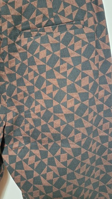 Panralon negru, maro, conic, strech