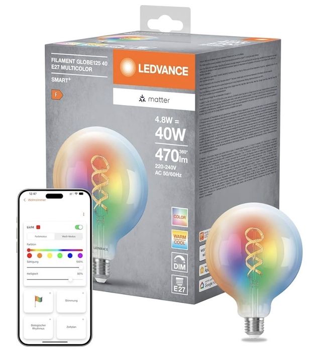Bec LED Ledvance Smart+ Mat 4,8W