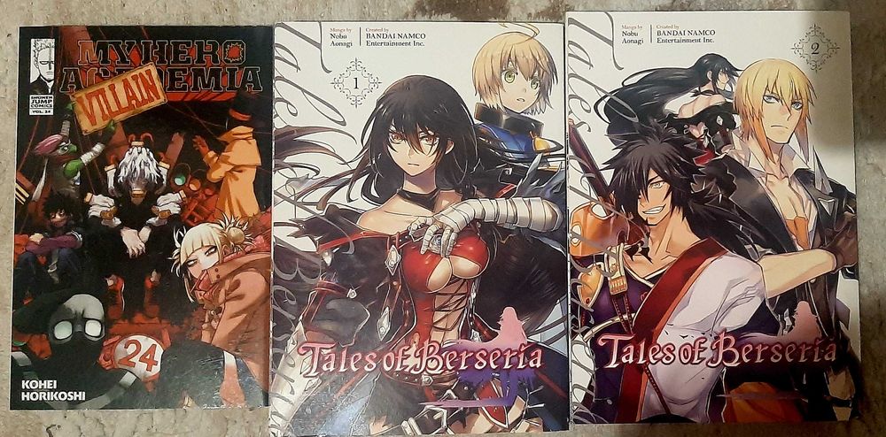 Manga- Demon slayer, Death Note, MHA, AOT, Danganronpa, Fullmetal, etc