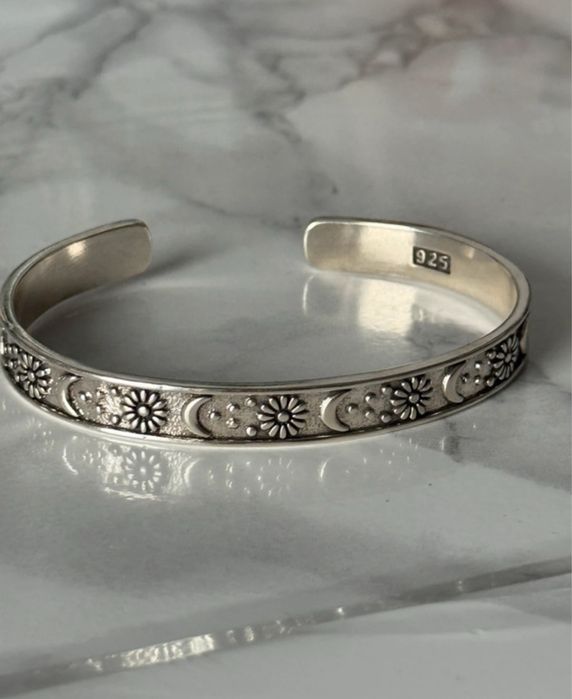 Sun and moon argint925