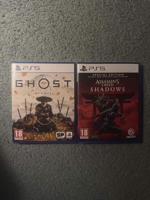 Vând Joc Ghost of Yotei PS5 + Joc Assassin’s Creed Shadows Special Edition PS5 (Stare Excelentă)