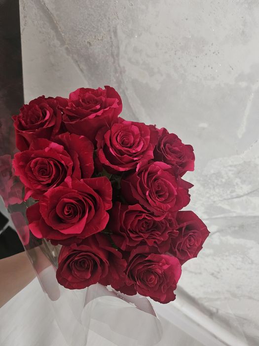 Продам розы 11 штук 70 см