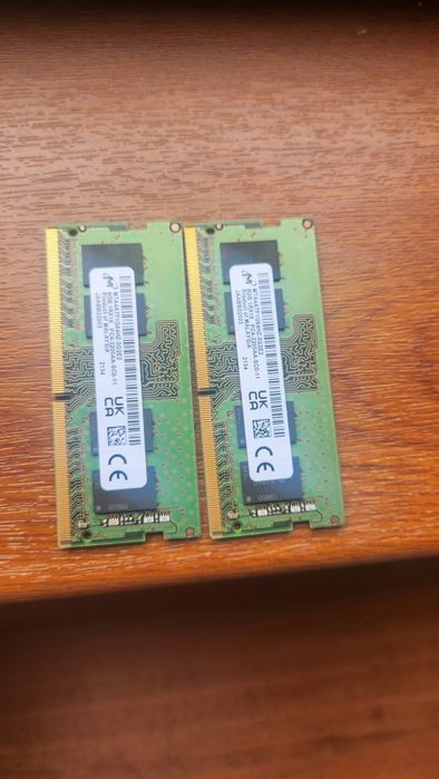 Ram 2x8gb 3200Mhz  Micron