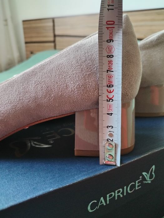 Pantofi piele intoarsa