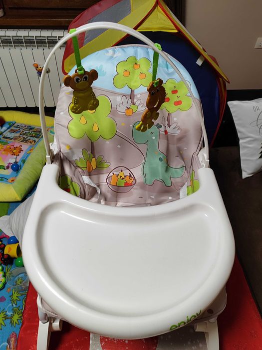 бебешки шезлонг Chipolino Enjoy Dino