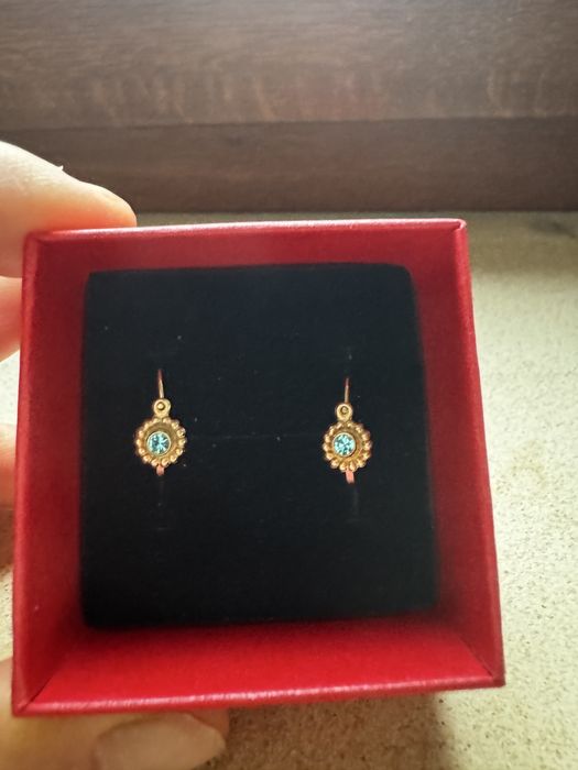 Cercei fetite aur 585