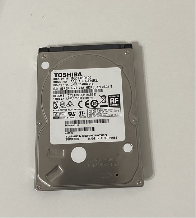 Жесткий диск Hdd Toshiba 1tb