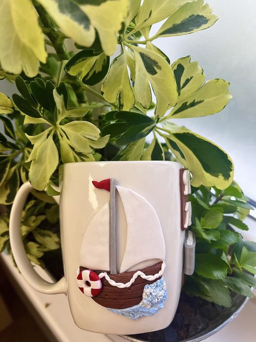 Чаша с полимерна глина