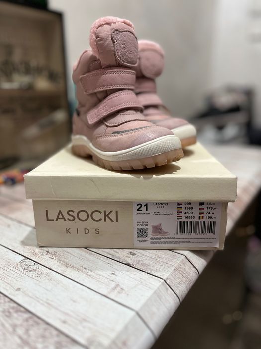 Детски ботуши с вълна Lasocki