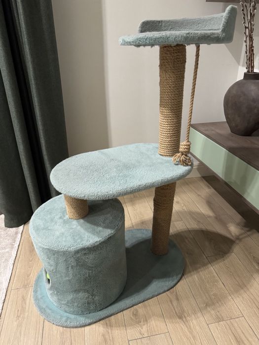 Когтеточка с лежанкой