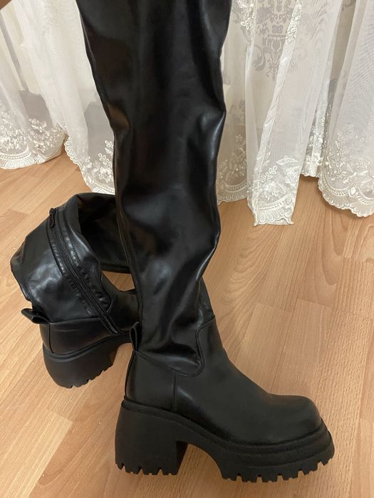 Ботфорты зимние женские