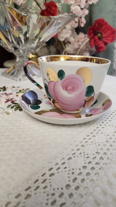 Чайная пара Дулево