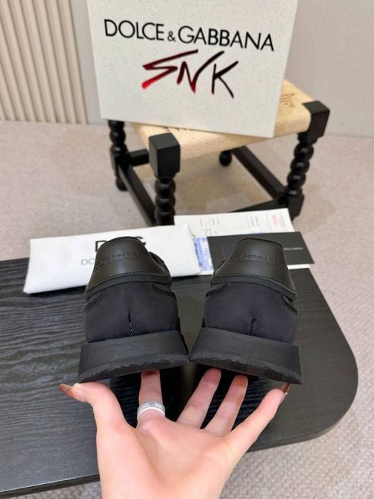 D&G DG Logo Sneaker "Triple Black Technical"