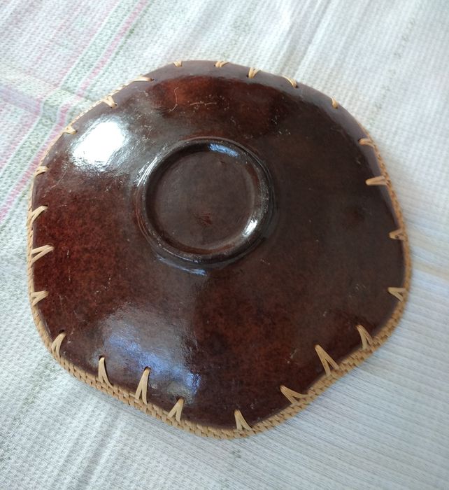 Ваза хрусталь и керамика