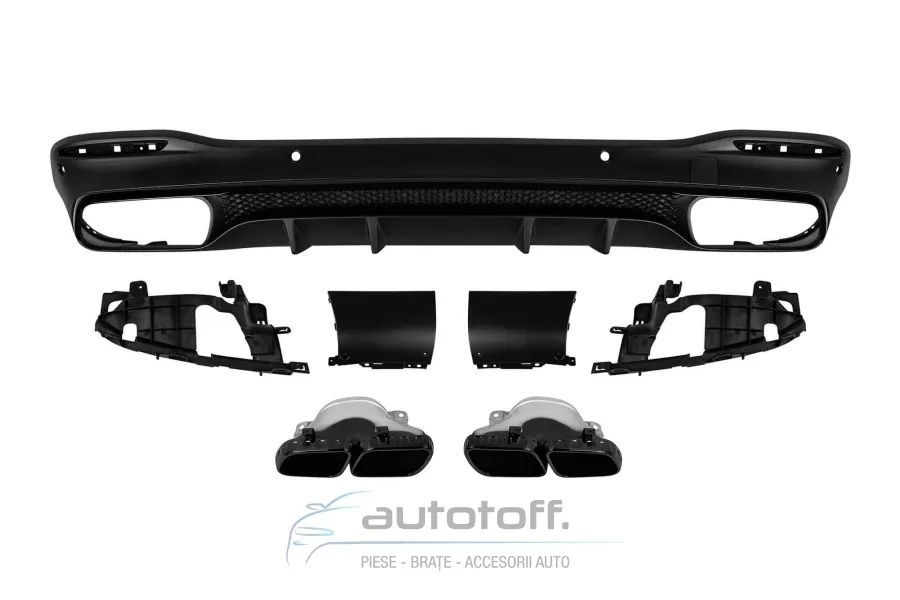 Difuzor bara spate GLS X167 (2020+) Full Black LOOK