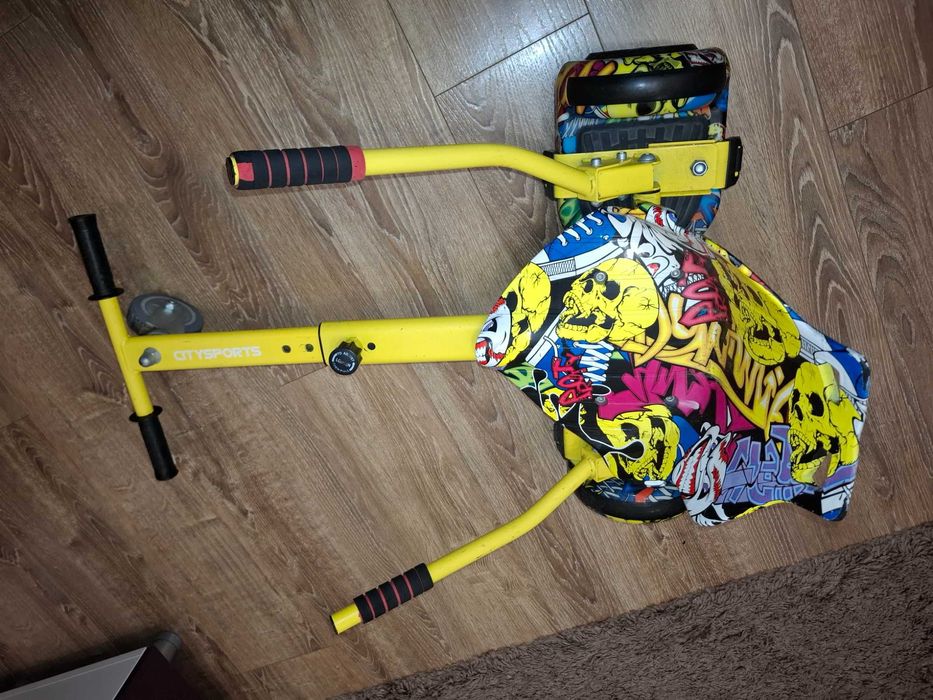Set Hoverboard+Hoverkart,ajustabil,bluetooth,lumina Led,incarcator.
