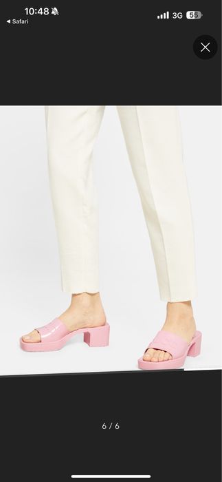 Розови сандали gucci