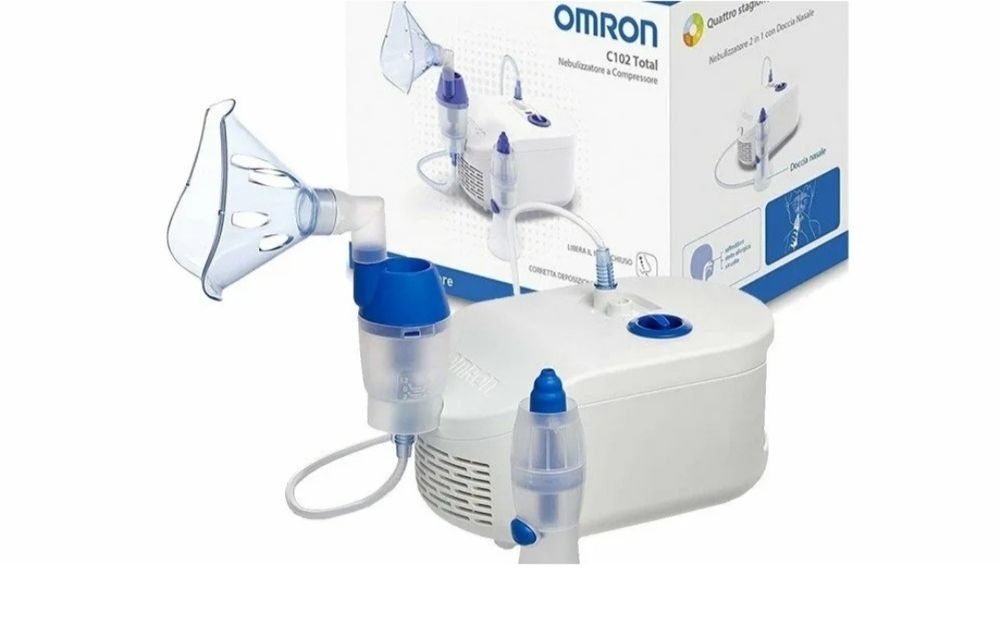 Omron небулайзер CompAir C102 Total (2-в-1 с назальным душем)