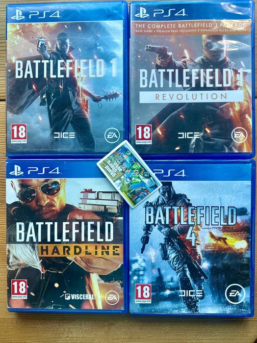 Battlefield Колекция PlayStation 4 PS4 PlayStation 5 PS5