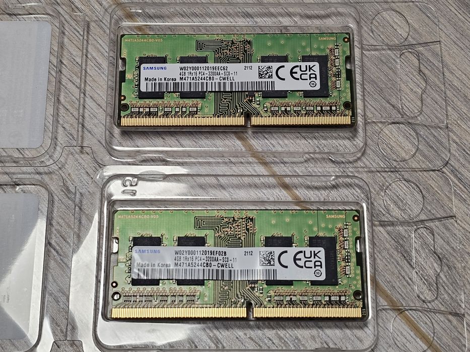 Kit memorie laptop 8GB DDR4 (2x4GB) Samsung 3200MHz SODIMM