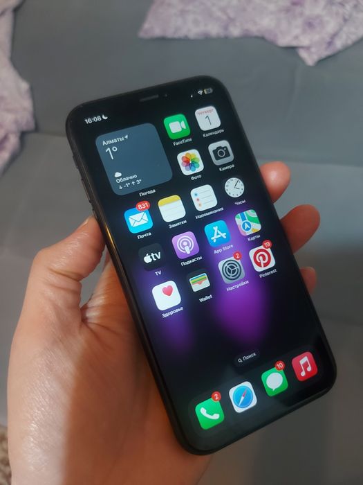 Айфон хр 64 гб 75%