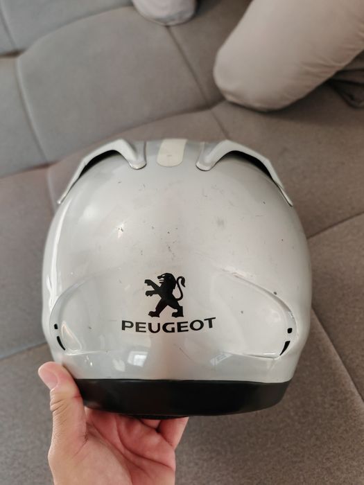 vand cască open face Peugeot,xl mărime, gri.