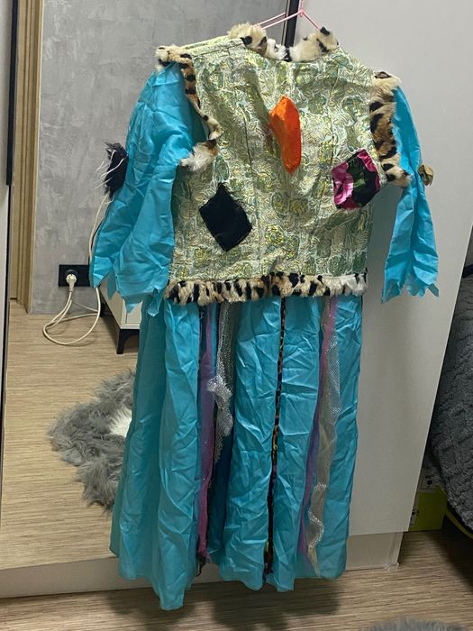 Костюм бабы яги детский