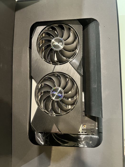 Видеокарта GeForce 3070 Asus dual 8gb