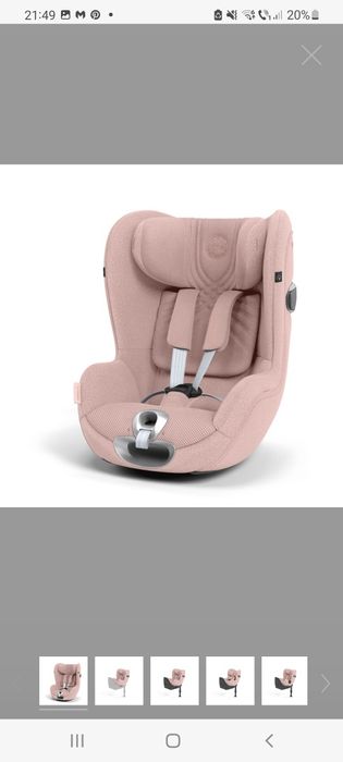 Cybex Sirona T platinum i-size + baza T