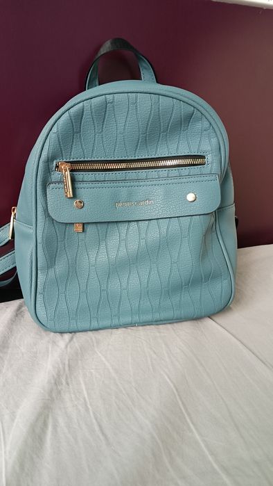 Дамска кожена раница/чанта Pierre Cardin